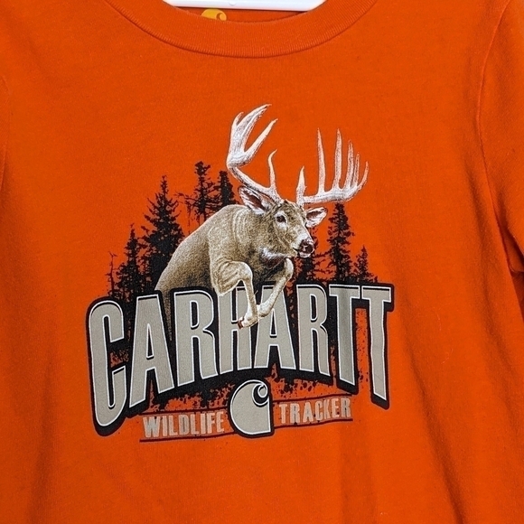 Carhartt Hunting Deer Buck Long Sleeve Shirt 5 - Picture 3 of 7